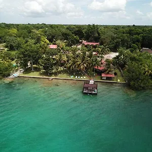 Coras Place Lagoon Front , Bacalar Mexico