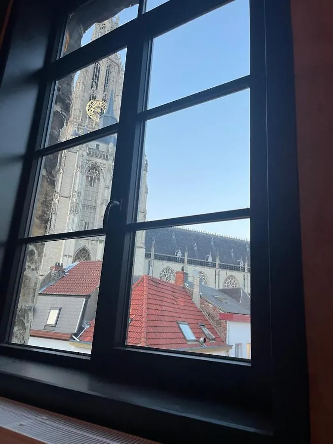 Rooftop Apartment With 60M Terrace Overlooking The Cathedral Antwerp