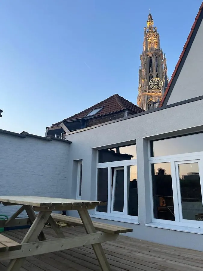 Rooftop Apartment With 60M Terrace Overlooking The Cathedral Antwerp 0*,  Belgium
